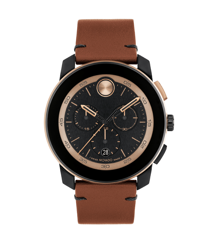 Movado BOLD TR90 Black and Bronze Watch – Tivoli Jewelers