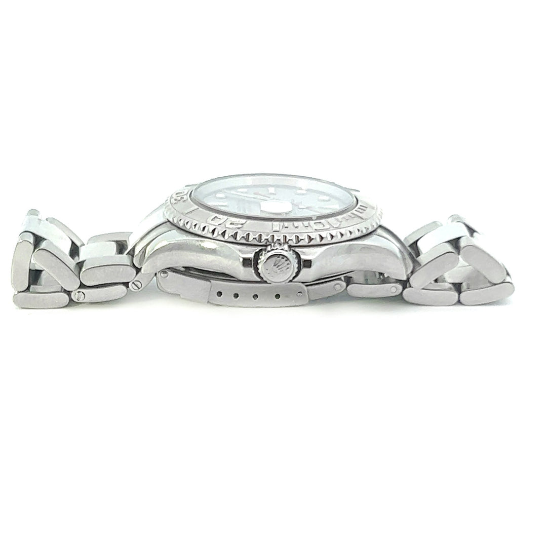 Pre-Owned Rolex Steel Yacht-Master 40 Platinum Dial - Tivoli Jewelers