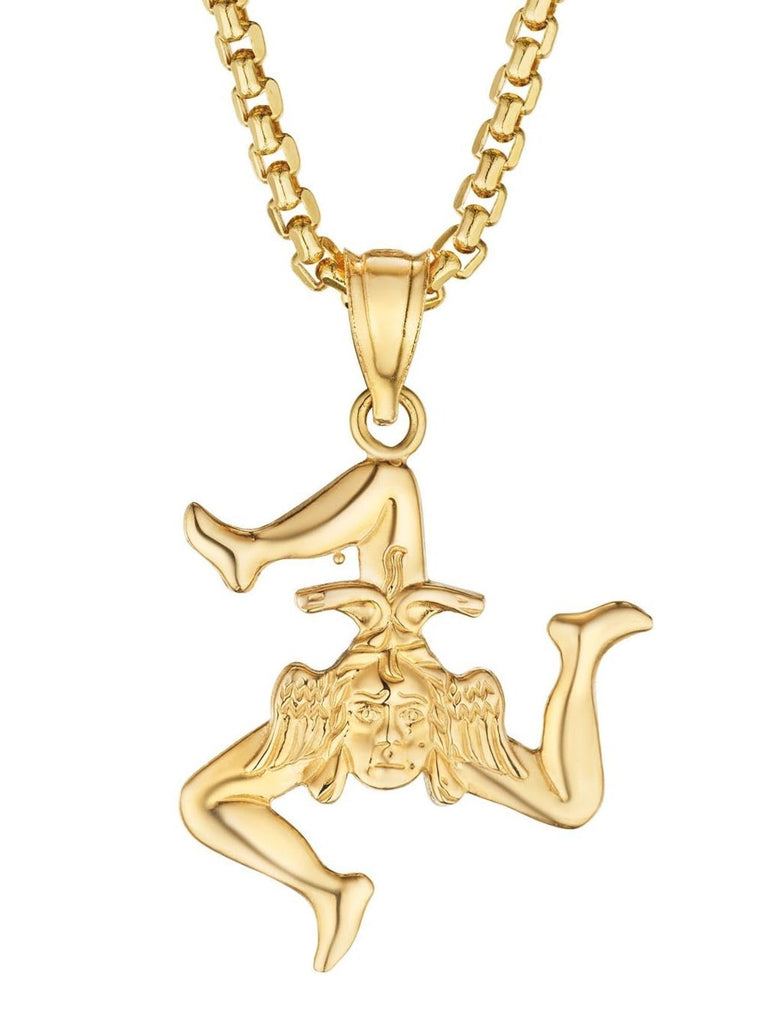 14k Gold Sicilian Trinacria Charm – Tivoli Jewelers