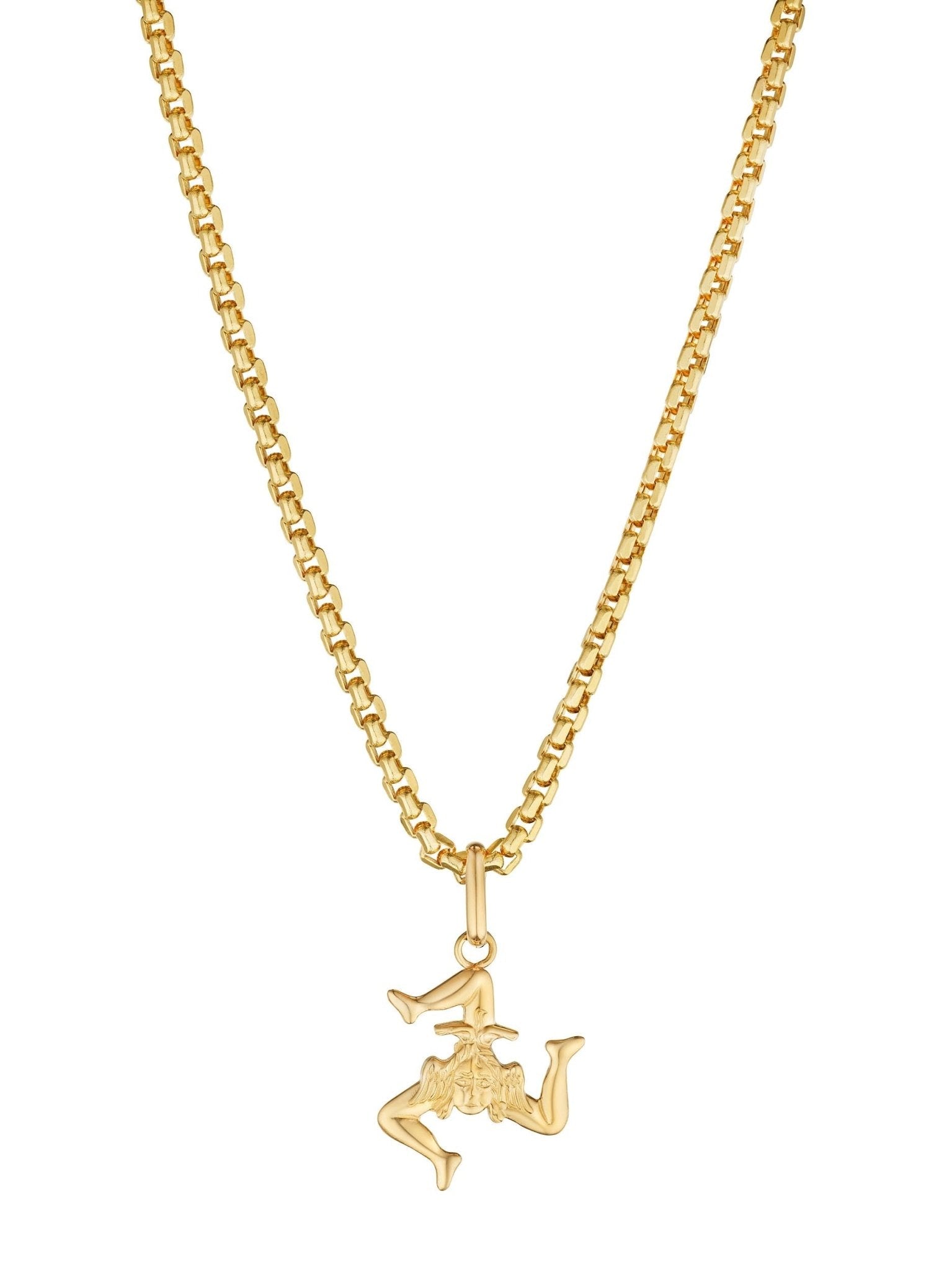 14k Gold Sicilian Trinacria Charm – Tivoli Jewelers