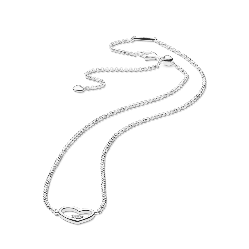 Pandora Heart Necklace / 397797cz - Tivoli Jewelers
