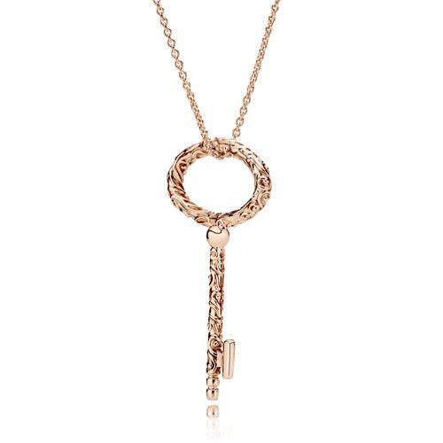Pandora Rose ™ Regal Key Necklace Pandora Rose Regal Key Necklace - 387676 - 90 - Tivoli Jewelers