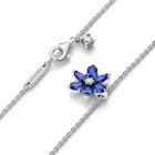 Pandora Timeless Sparkling Herbarium Cluster Sterling silver necklace 392387C02 - 45 - Tivoli Jewelers
