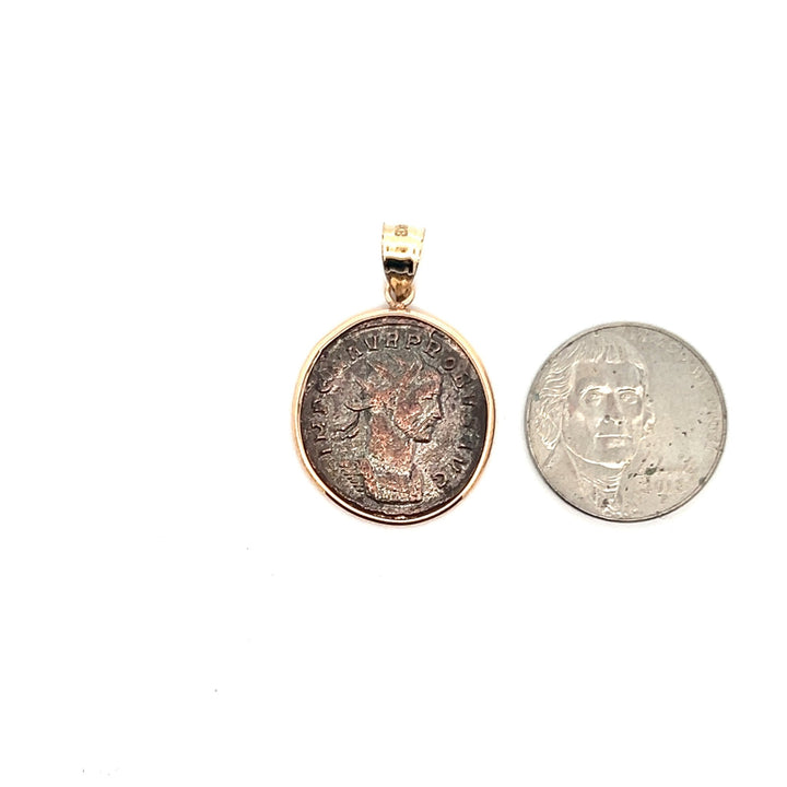 Authentic Roman Coin Pendant - Tivoli Jewelers