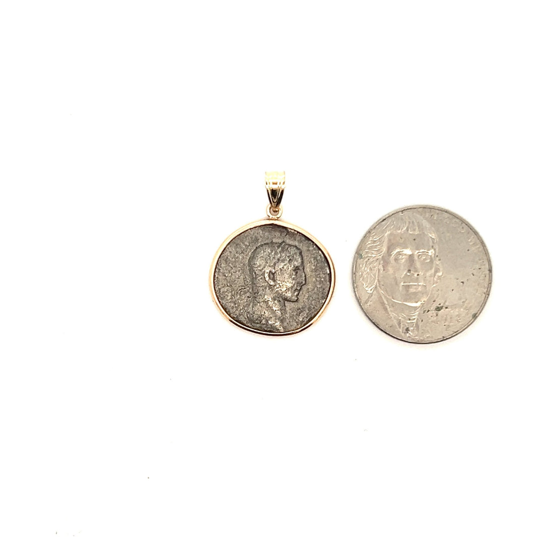 Authentic Roman Coin Pendant - Tivoli Jewelers