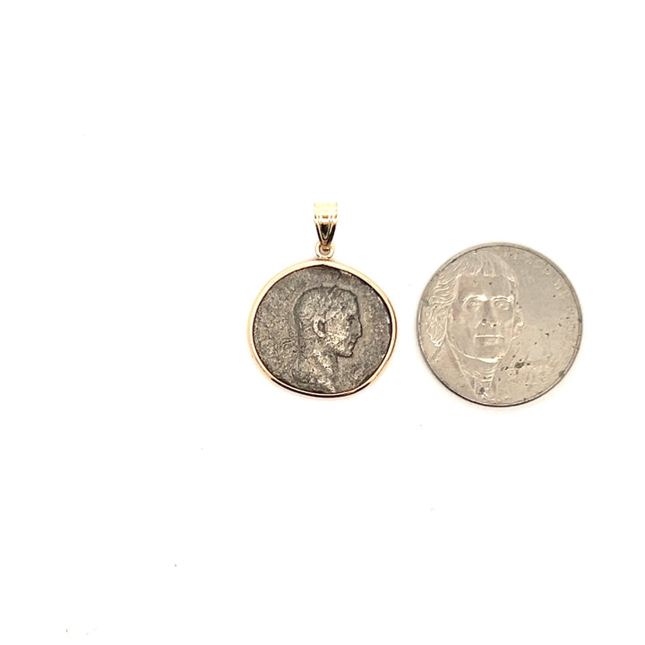Authentic Roman Coin Pendant - Tivoli Jewelers
