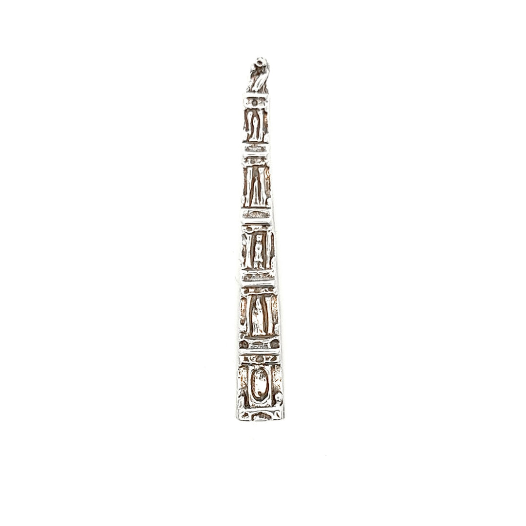 Classic Giglio Pendant in Sterling Silver - Tivoli Jewelers