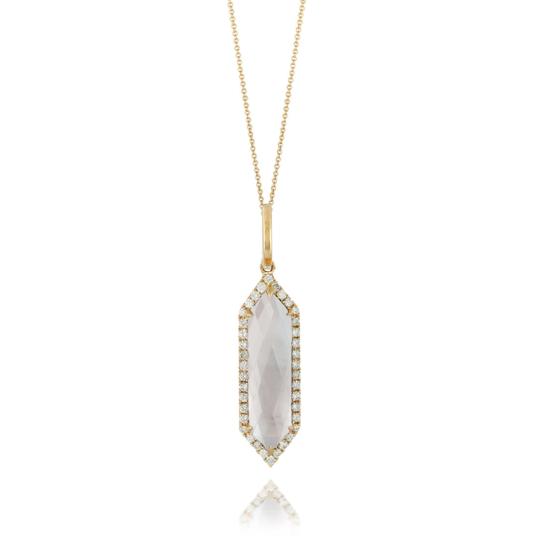 Doves by Doron Paloma Clear Quartz Necklace - Tivoli Jewelers