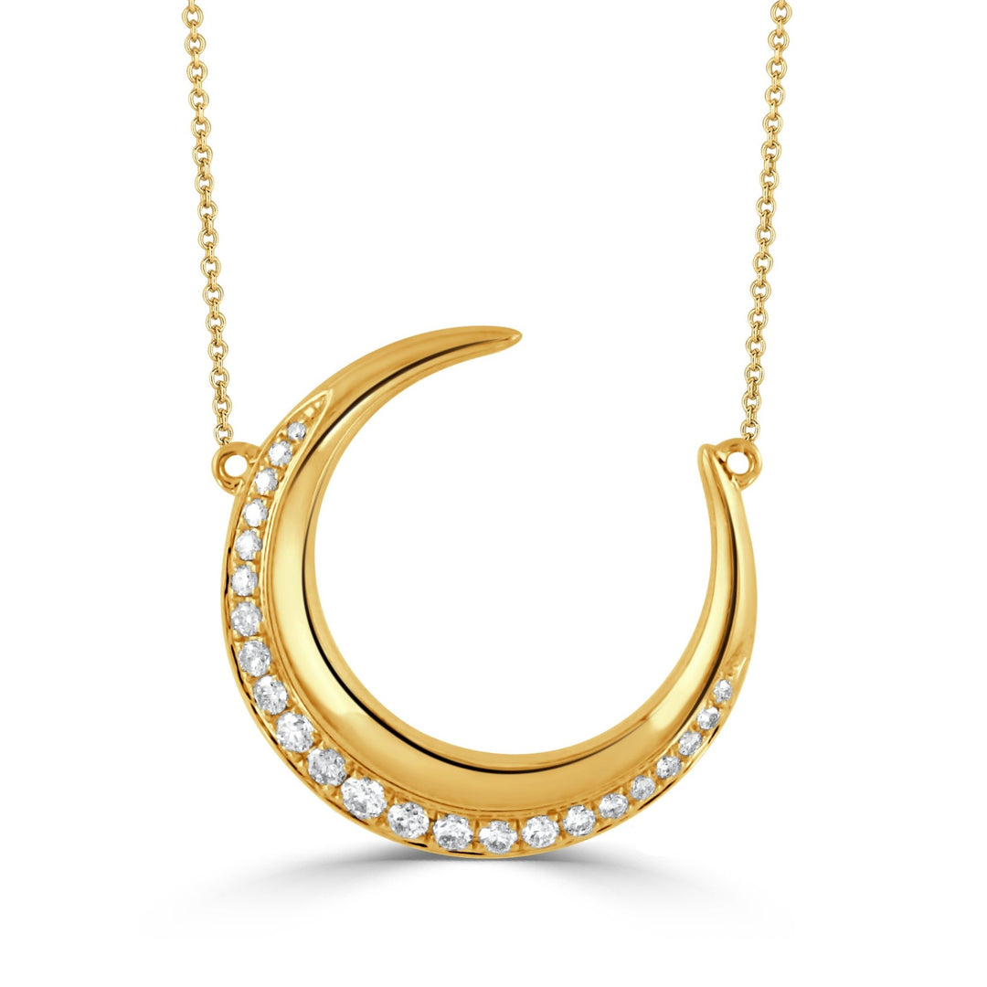 Doves by Doron Paloma Crescent Moon Necklace - Tivoli Jewelers
