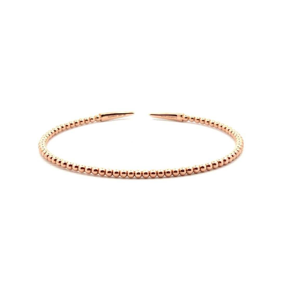 Gabriel & Co. 14k Rose Gold Bujukan Spiked Bracelet - Tivoli Jewelers