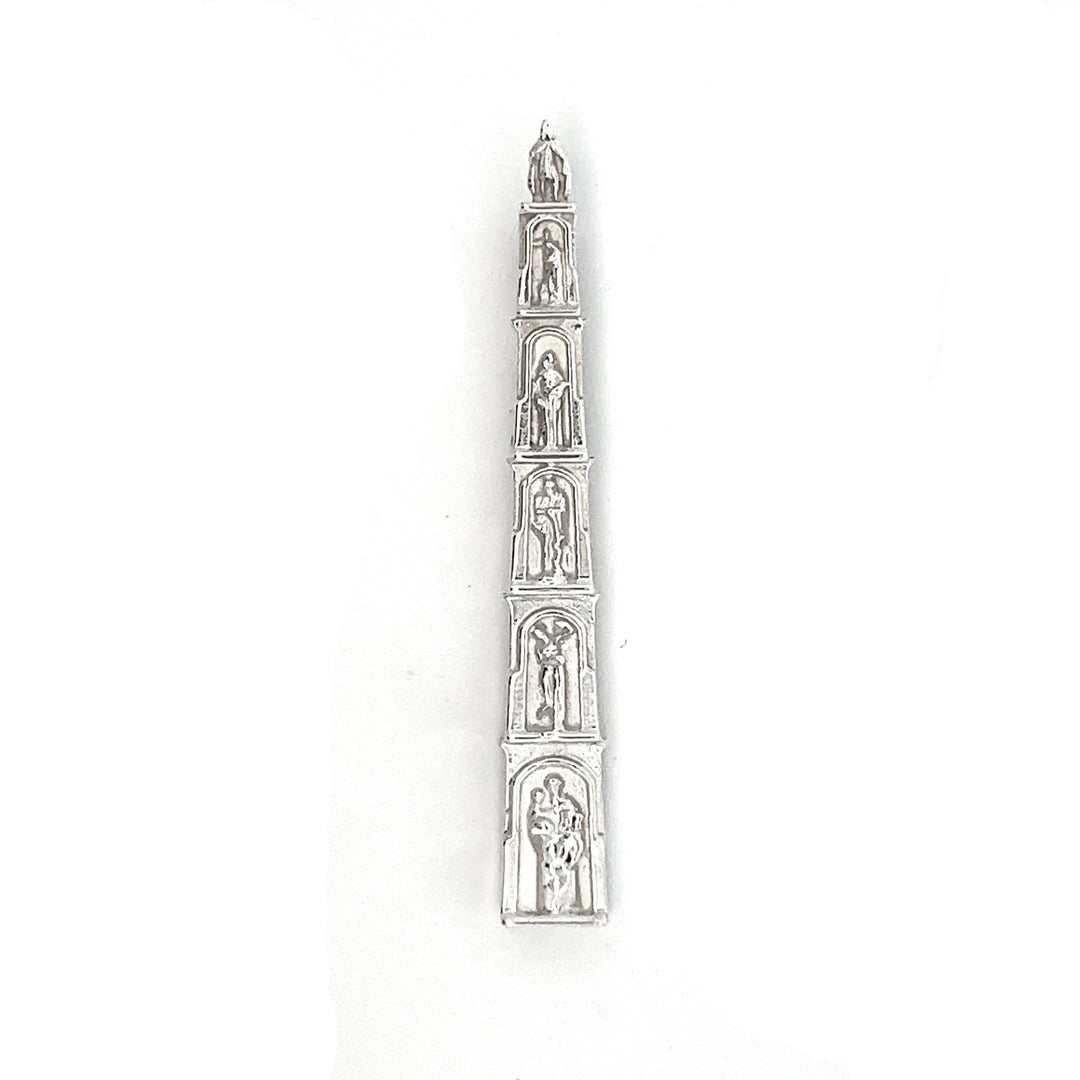 Giglio Pendant in Sterling Silver Modern Version - Tivoli Jewelers