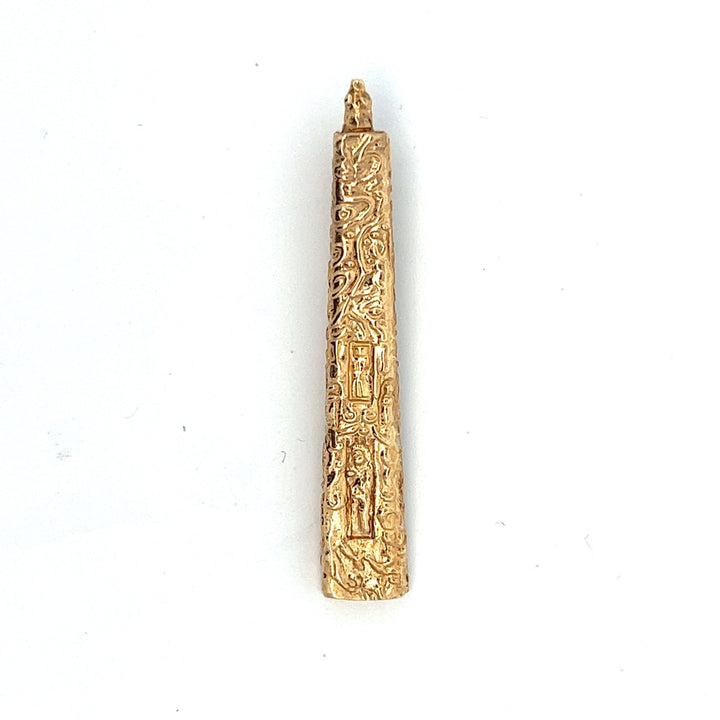 Gold Giglio Charm - Tivoli Jewelers