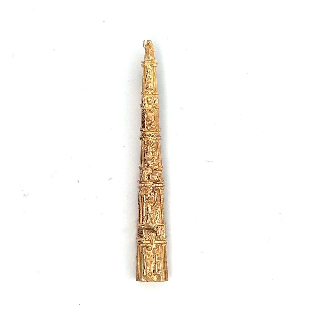 Gold Giglio Pendant - Tivoli Jewelers