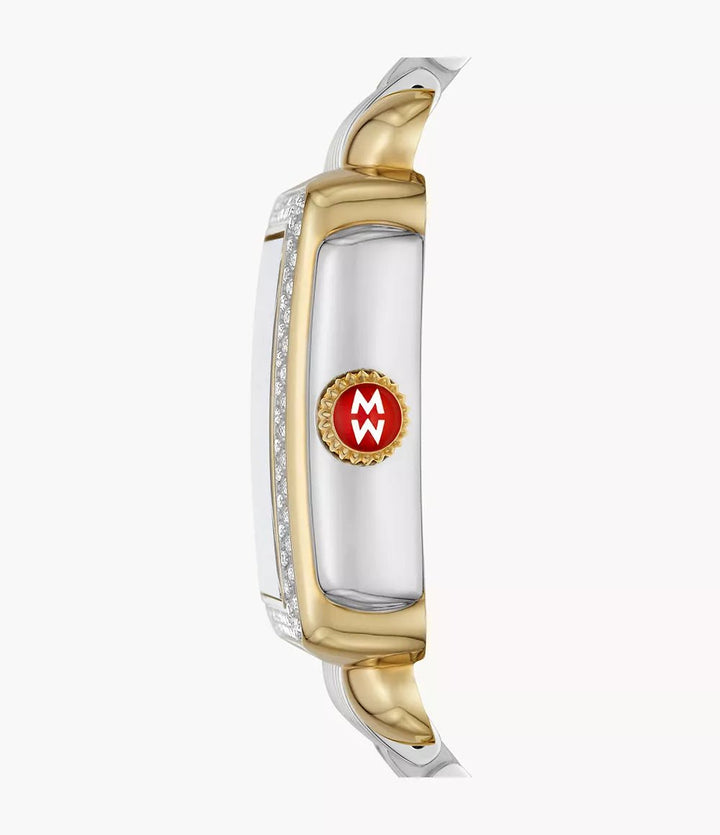 Michele Deco Madison Two-Tone 18k Gold-Plated Diamond Watch - Tivoli Jewelers