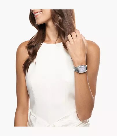 Michele Limited Edition Deco Madison Stainless Steel Diamond Watch - Tivoli Jewelers