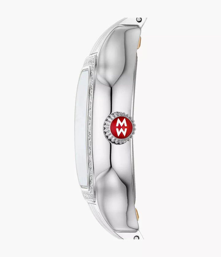 Michele Meggie Diamond Stainless Steel Watch - Tivoli Jewelers