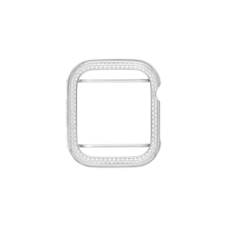 Michele Series 7 and 8 41MM Diamond Case for Apple Watch in Stainless Steel - Tivoli Jewelers