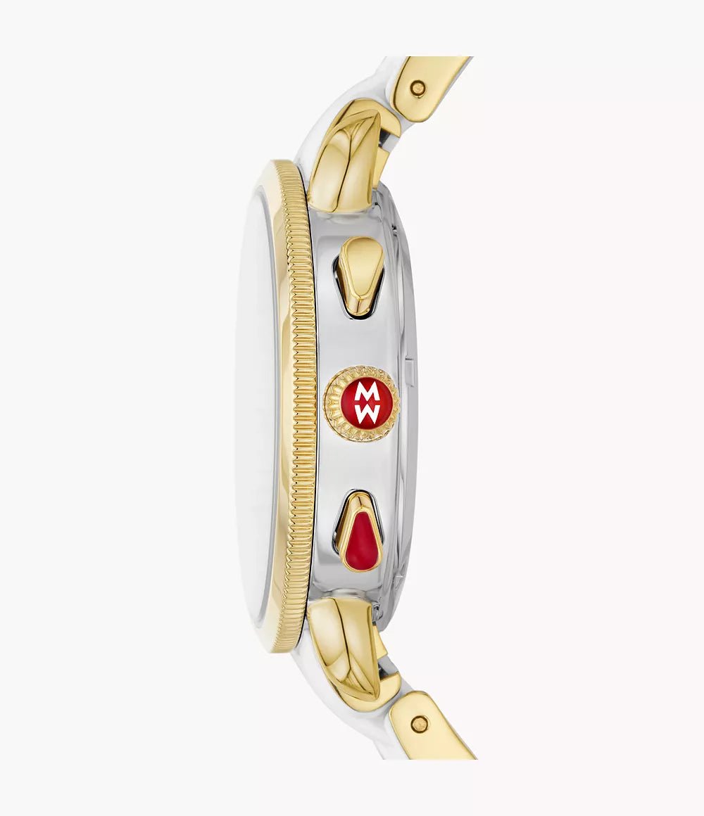 Michele Sporty Sport Sail Watch - Gold - Tivoli Jewelers