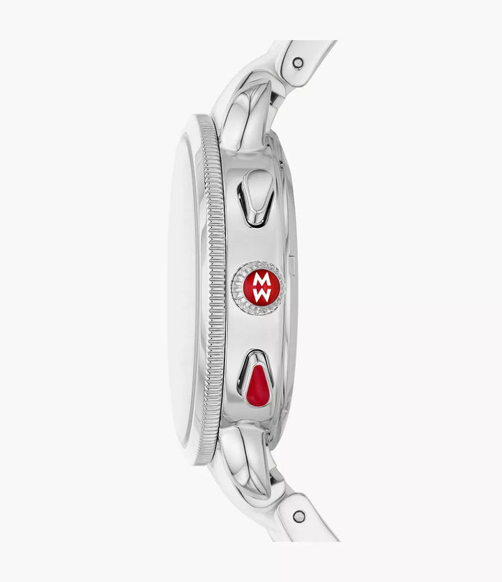Michele Sporty Sport Sail Watch - Silver - Tivoli Jewelers