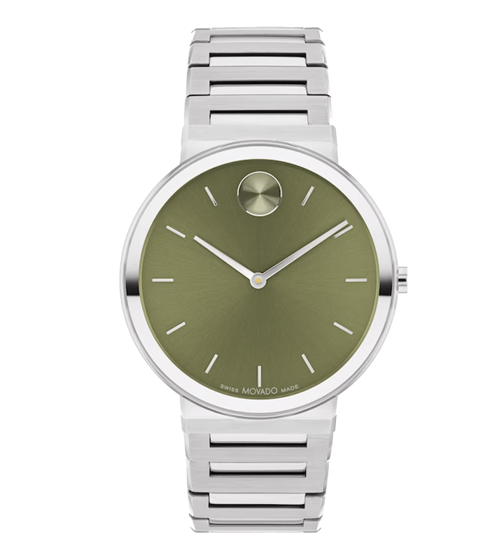 Movado BOLD Horizon Green Dial Watch - Tivoli Jewelers