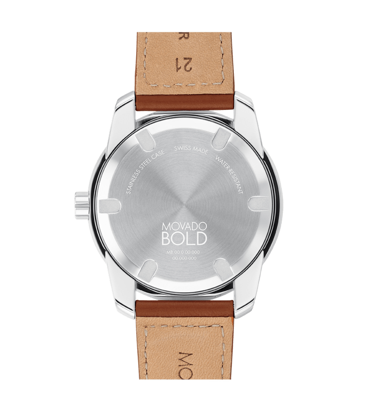 Movado BOLD Verso Blue Dial Watch - Tivoli Jewelers