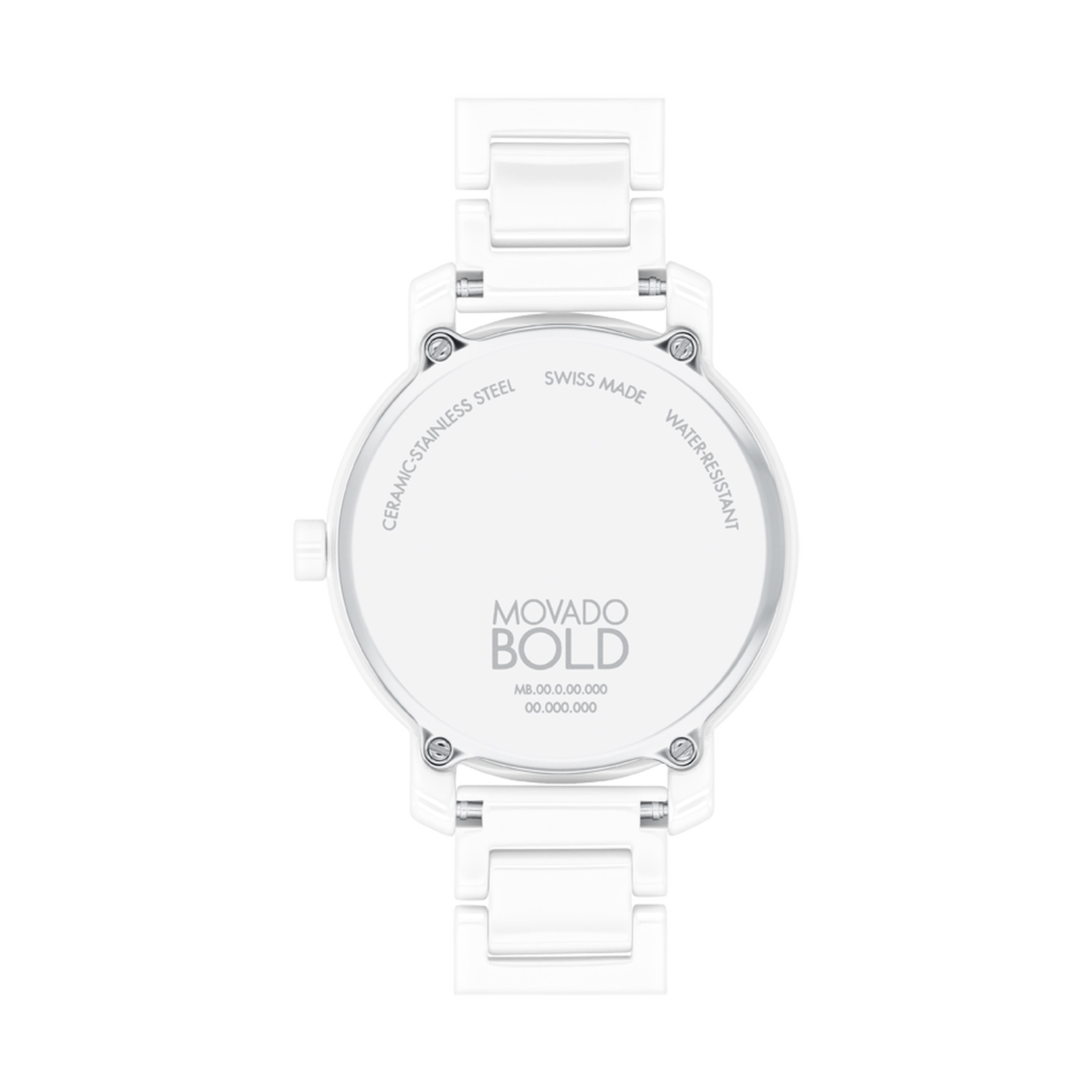 Movado white ceramic watch sale
