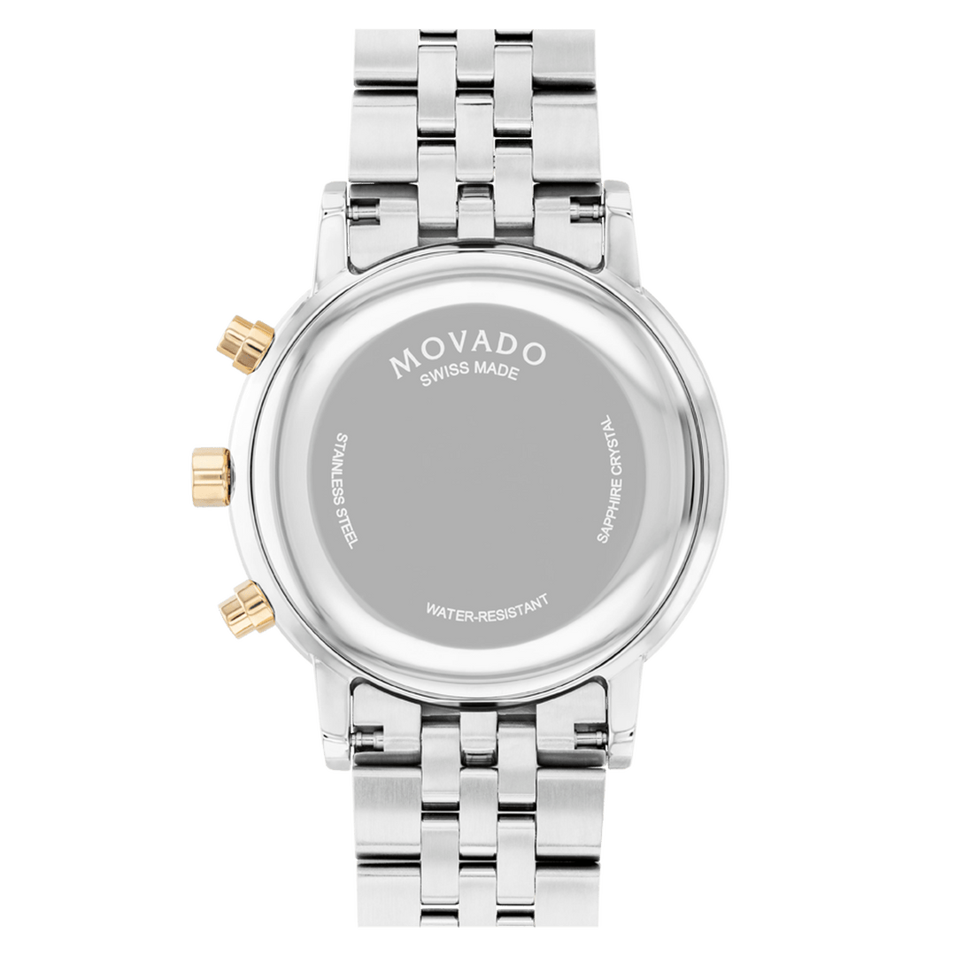 Movado Museum Classic Black Dial Two-Tone Stainless Steel Bracelet Movado Museum Classic Black Dial Two-Tone Stainless Steel Bracelet