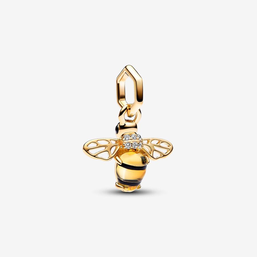 Pandora Sparkling Bee Dangle Charm - Tivoli Jewelers
