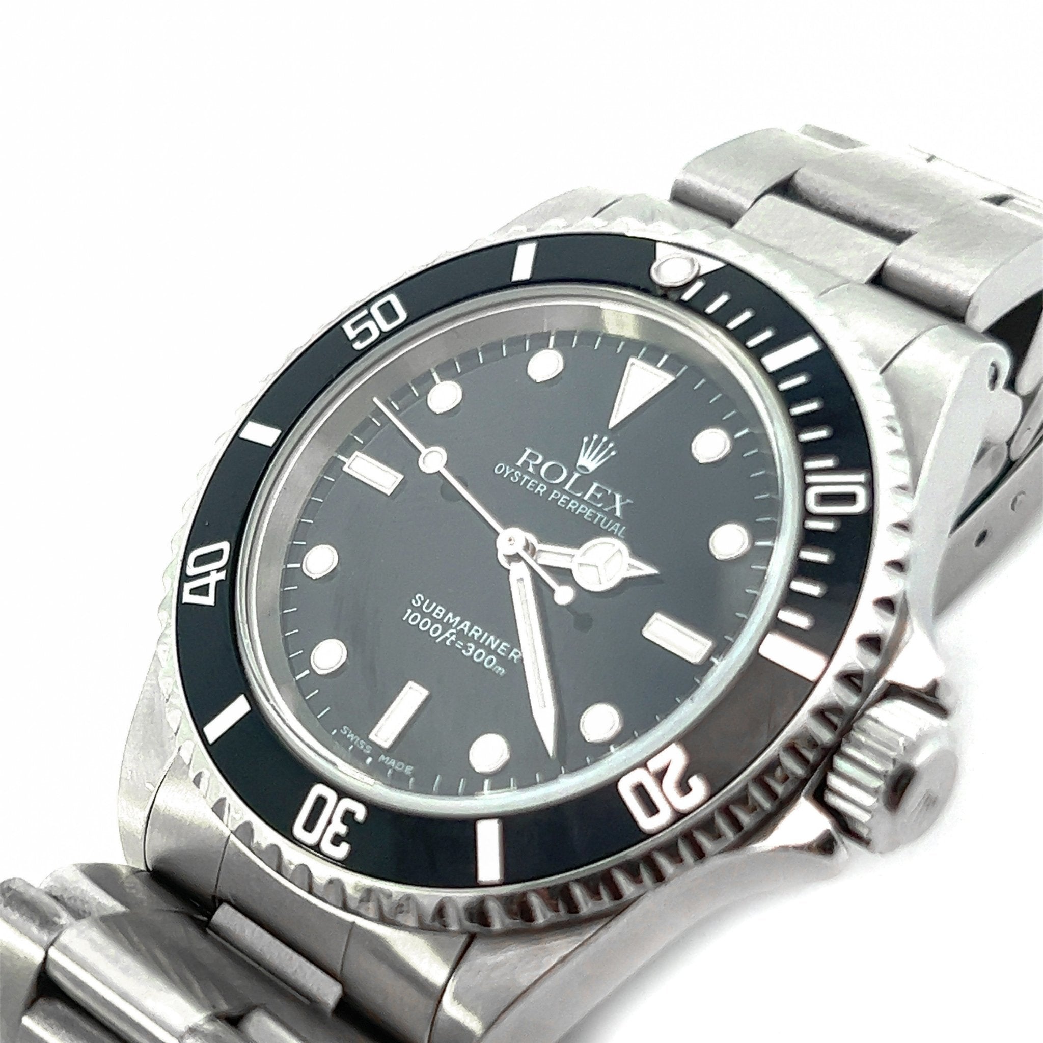 Pre-Owned Rolex Submariner Steel No Date Black Dial – Tivoli Jewelers