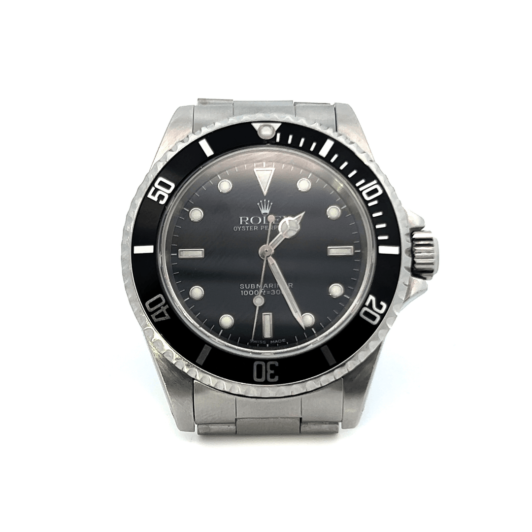 Pre-Owned Rolex Submariner Steel No Date Black Dial - Tivoli Jewelers