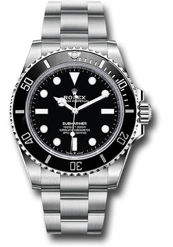Pre-Owned Rolex Submariner Steel No Date Black Dial - Tivoli Jewelers
